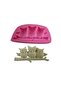 Welcome Dalda Owls, 3 Owls on a Branch Silicone Mold K-1116, Scented Stone Soap Plaster Candle Mold - 4