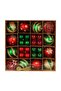 Christmas Red and Green Tree Ornament Mixed Set of 28 - 3