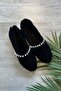 Women's Pearl Home Slippers Woolen - 5