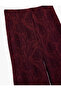 Floral Patterned Straight Long Wide Leg Palazzo Pants - 5