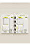 Undated Daily Planner Agenda - Pp Matte-Thick Plastic Cover - Steel Spiral - Typewriter - 3