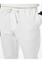 Straight Fit Pike Fabric Pocket Detailed Relaxed Cut Waist Lace up Trousers - 5