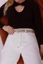Gold Buckle Trouser Belt Dress Belt Shirt Belt Coat Belt