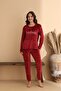 Kadife Family Circle Women's Pajama Set - 3