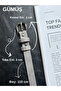 Fact Striped Ring Patterned Suede Women's Silver Buckle Belt Jacket Belt Dress Belt Trouser Belt - 2