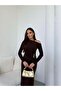 Boat Neck Drop Sleeve Dress - 4