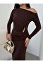 Boat Neck Drop Sleeve Dress - 7