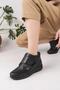 42646-121 Genuine Leather Orthopedic Sole Sheepskin Mother Boots - 3