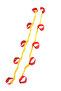 Team Walking Coordination Game Kindergarten Nursery Educational Balance Activity Development Game (6 People) - 2