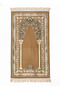 Lined Chenille Prayer Rug – Thick Texture, Premium Quality, Dowry Gift, Gift Design