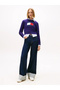 Tjw Sparkling Flag Pattern Women's Purple Sweater Dw0Dw21690Vly - 2