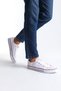 Jy0422 Luke Lace-Up Linen Fabric Men's Casual Sneaker Shoes Kbt - White
