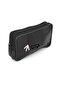Three-Pocket 100% Leather Item Attached to Belt Phone Glasses Money Accessory Wallet Bag - 3