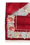 Floral Patterned Chenille Prayer Rug – Luxurious Design for Gifts, Dowry, and Dowry Gifts - 4