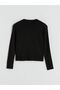 Lcw Vision Black Knitwear Plain Short Women's Cardigan - 6