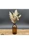 Amber Glass Dry Flower Vase Water 300 ml