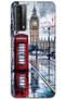Huawei P Smart 2021 Case Hd Pattern Printed Back Cover - London