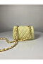 Mini Quilted Knitted Chain Women's Hand and Shoulder Bag (Check the Dimensions and Place Your Order) - 3