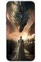 غطاء خلفي متوافق مع هاتف Huawei Mate 10 Lite بنمط HD مطبوع - Dragons