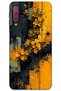 Samsung Galaxy A7 2018 Case Hd Pattern Printed Back Cover - Yellow Flowers