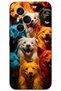 Huawei Honor 400 Pro Case Hd Pattern Printed Back Cover - Colorful Dogs