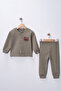 2 Piece Organic Cotton Stretchy Baby Set - 2