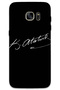 Samsung Galaxy S7 Edge Case Hd Pattern Printed Back Cover - Ataturk Signature