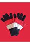 Waiter Size Boy Gloves Black Red 8-12 Years - 3