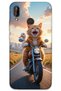 Huawei P20 Lite Case Hd Pattern Printed Back Cover - Crazy Cat
