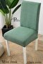 Chair Cover Stretch Fabric Washable Square Pattern Chair Covers 1Pc