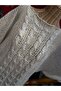 Silvery White Hair Knitwear - 4