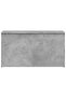 Storage Chest Concrete Grey 84x42x46 cm Engineered Wood - 2