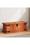 Storage Chest 60x25x22 cm Solid Acacia Wood