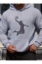 Unisex Hooded Sweatshirt 3 Thread Fabric Comfortable Fit B Printed Design Casual Hoodie