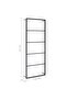Towel Rack Black 45x10x115 cm Steel - 3
