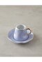 Felix New Bone China Coffee Cup Set 4 Pieces for 2 People Lilac - 3