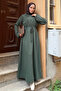 Hijab Dress Z5711 Khaki - 3