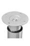2 Telescopic Table Legs Chrome 710 mm-1100 mm - 4