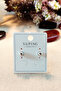 Vip Silver and Silver Color Steel Ball Earrings Suitable for Daily Use - 2