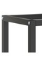 Work Bench Frame Matte Black and Matte Red 110x50x79 cm Metal - 6