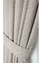 Panel Backdrop Curtain Mink Stone Pattern Single Panel 1/3 Folded Luxury Series Heavy Weight - 2