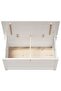 Storage Box White 80x40x45.5 cm Solid Wood Pine - 7