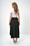 Khaki Asymmetrical Cut Waist Tie Skirt Alc-X5001 - 6