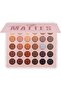 Just Mattes Pressed Pigment Palette - 30 Natural Nude Shades - Flawless Long-Lasting Vegan Makeup