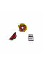 Colorful Metal Enamel Pin Set 3 Pieces 22