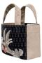 Women's vegan black medium tote bag - warner bros bugs bunny playful bugs design - 2