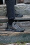 Diamond Model Imported Sole Genuine Combination Leather Sneaker Shoes - 2