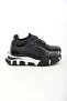 Diamond Model Imported Sole Genuine Combination Leather Sneaker Shoes