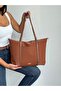 Women's Striped Shopperr Model Hand and Shoulder Bag