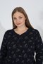 Angelique 100% Cotton Long Sleeve Women Dress 22538 - 4